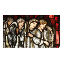 Charge of King David to Solomon Business Card Template