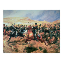 Charge of the Light Brigade Postcard