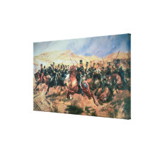 Charge of the Light Brigade Stretched Canvas Print