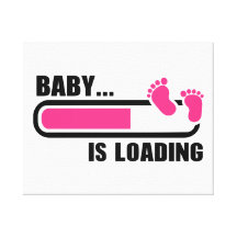 Chargement de bébé toiles tendues