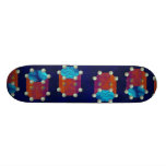 Charges on two hexagonal prisms Orbit Skateboard
