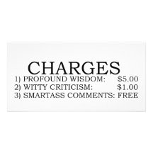 Charges Picture Card