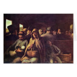 Chariot de troisième classe par Daumier Honoré (me Cartes