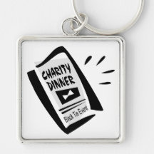 Charity Dinner Key Chains