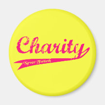 Charity Never Faileth LDS Relief Society Magnets