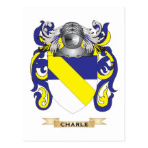 Charle Coat of Arms Post Cards