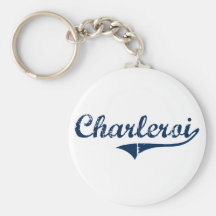 Charleroi Pennsylvania Classic Design Keychains