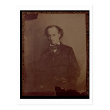 Charles Baudelaire (1820-1867), French poet, portr Post Card