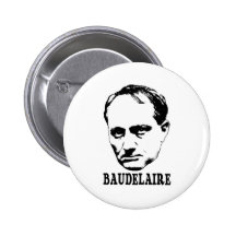 Charles Baudelaire Buttons