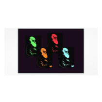 Charles Darwin Collage Photo Greeting Card