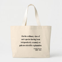 Charles Darwin Quote 3a Tote Bags