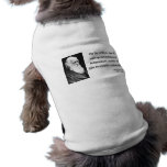 Charles Darwin Quote 3b Pet Tee