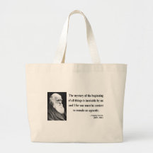 Charles Darwin Quote 5b Canvas Bag