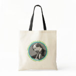 Charles Dickens Portrait With Quote Canvas Bags