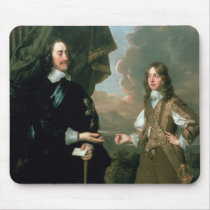 Charles I  and James, Duke of York , c.1647 mousepads