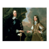 Charles I  and James, Duke of York , c.1647 postcards