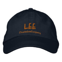 Charles Lee Company Cap 2 Embroidered Hats