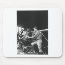 Charles Lindbergh Circa 1927 Mousepads