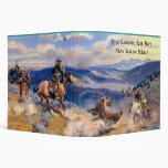 Charles M. Russell's Loops and Swift Horses (1916) Vinyl Binder