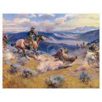 Charles M. Russell's Loops and Swift Horses (1916)