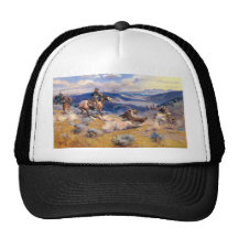 Charles M. Russell's Loops and Swift Horses (1916) Hat