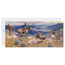 Charles M. Russell's Loops and Swift Horses (1916)