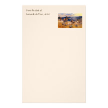 Charles M. Russell's Loops and Swift Horses (1916) Stationery
