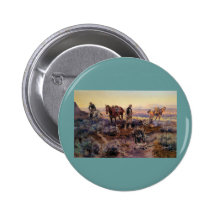 Charles M. Russell's Paying the Fiddler (1919) Pin