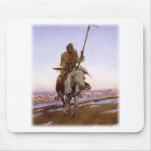 Charles Marion Russell - Cree Indian Mouse Pads