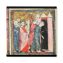 Charles Martel looks after punishment Refrigerator Magnets