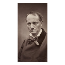 Charles Pierre Baudelaire Portrait Étienne Carjat Photo Greeting Card