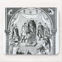 Charles the Bald, King of France mousepads