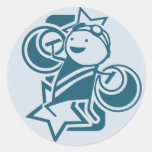 Charles the Raver 1.5" stickers
