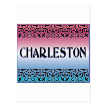 Charleston Iron Scroll Postcards