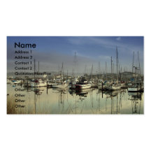 Charleston, OR Harbour Business Card Templates