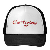 Charleston South Carolina Classic Design Trucker Hats