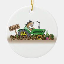 Charley Horse Hanukkah Ornament (round)