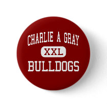 Charlie A Grey - Bulldogs - Middle - Moultrie Pinback Buttons
