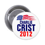 Charlie Crist 2012 Button