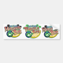 Charlie Geckos Margarita Bar Bumper Stickers