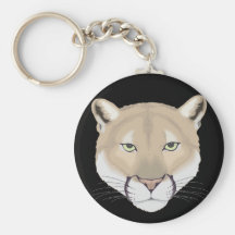 Charlie the Cougar Keychain