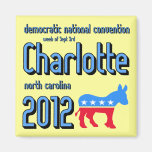 Charlotte 2012 aimants pour réfrigérateur