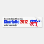 Charlotte 2012 autocollants pour voiture