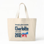 Charlotte 2012 tote bag
