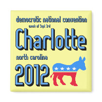Charlotte 2012 magnet