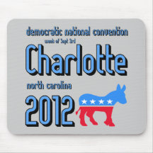 Charlotte 2012 mouse pad