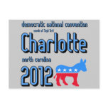 Charlotte 2012 postcards