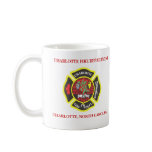 Charlotte Fire Department Station No. 20 Coffee Mugs