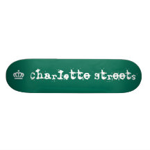 Charlotte Streets Custom Skateboard