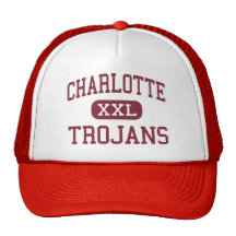Charlotte - Trojans - Middle - Charlotte Texas Hats